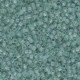 Miyuki delica Beads 11/0 - Transparent frosted sea green DB-385